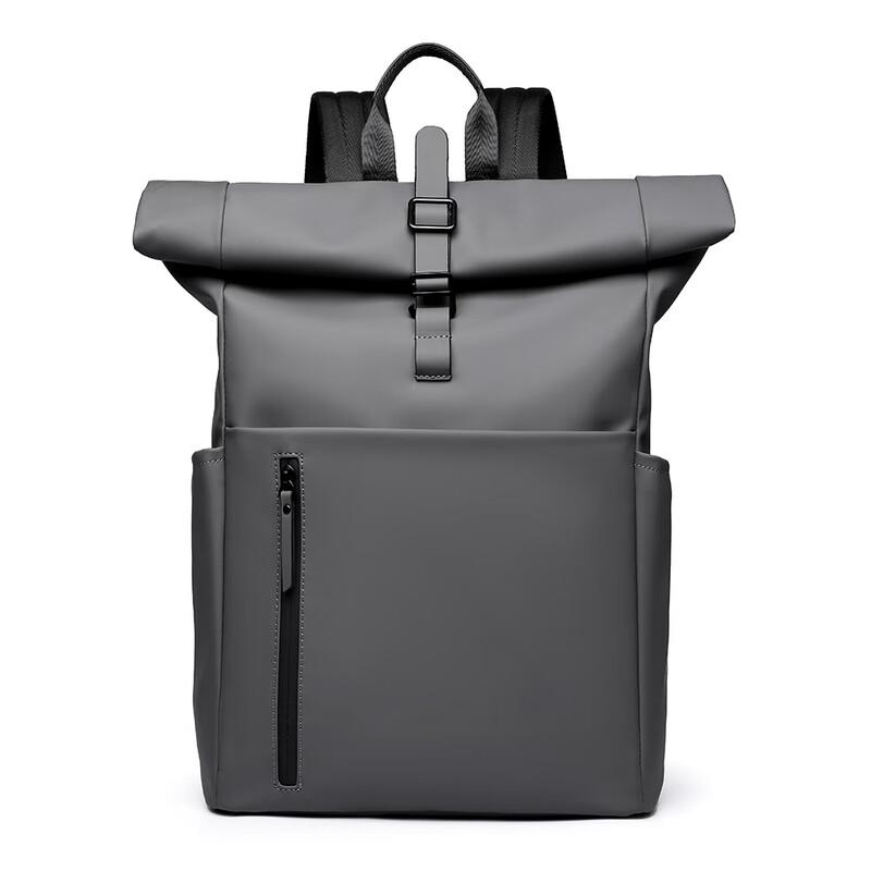 Men's Roll-Top Business Travel Backpack