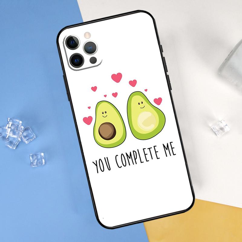 Funny Floral Avocado Unicorn Phone Case For iPhone 15 Pro 16 Pro 11 13 14 Pro Max 12 Mini XR 16 15 Plus 16e Cover Shell