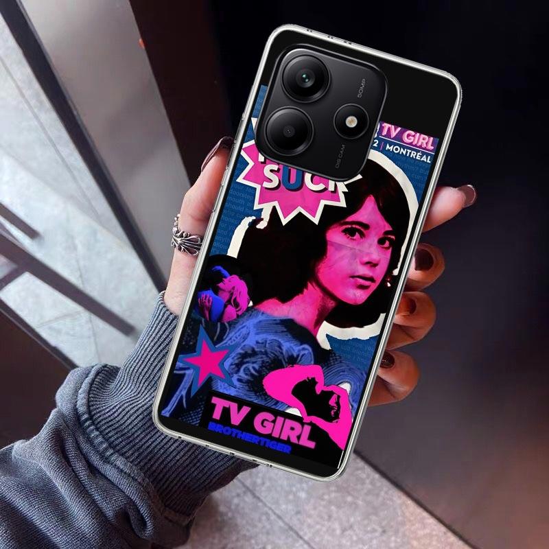 TV Girl Album Phone Case For Xiaomi Redmi Note 10 11 12 13 14 15 Pro Plus 11S 12S 14S 11T 11E 10S Soft TPU Back Cover Redmi Note