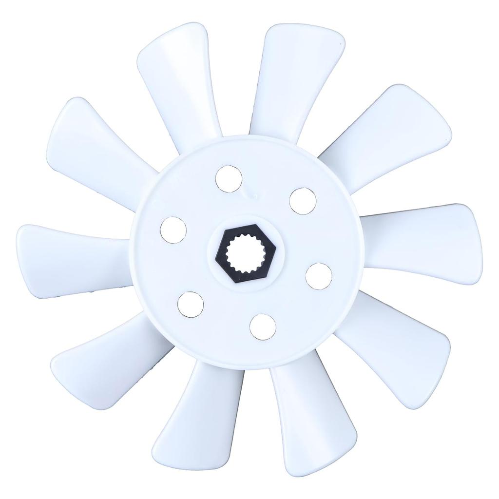 Ventilador de Refrigeración de Transmisión de 10 Aspas DVPARTS 1A646083050 para Toro Tuff Torq | Cortacésped CUB Cadet JD