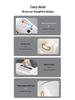 Knee and Foot Massager with Airbag, Remote Control, and Heating for Home Use
