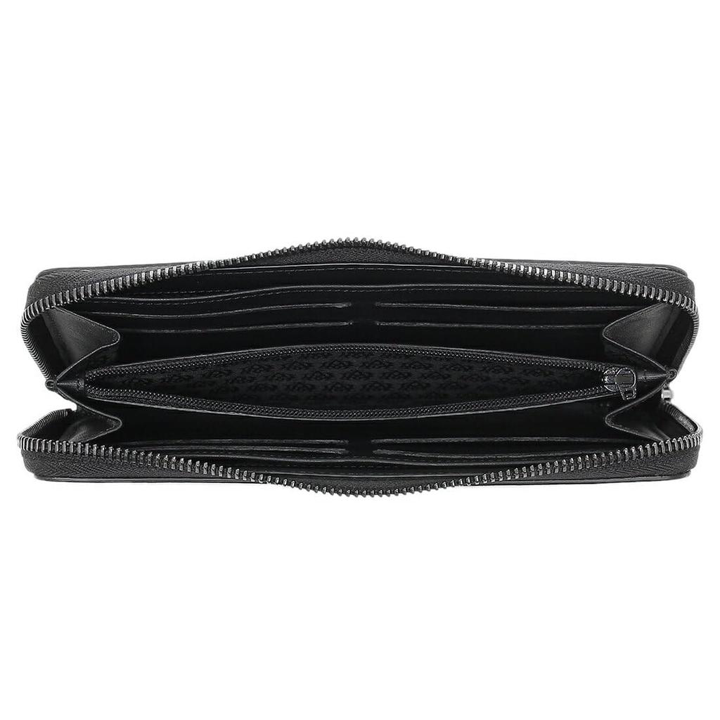 Dunhill Sidecar Gunmetal Black Long Wallet Men's (Product Code 21FS218SG001R)
