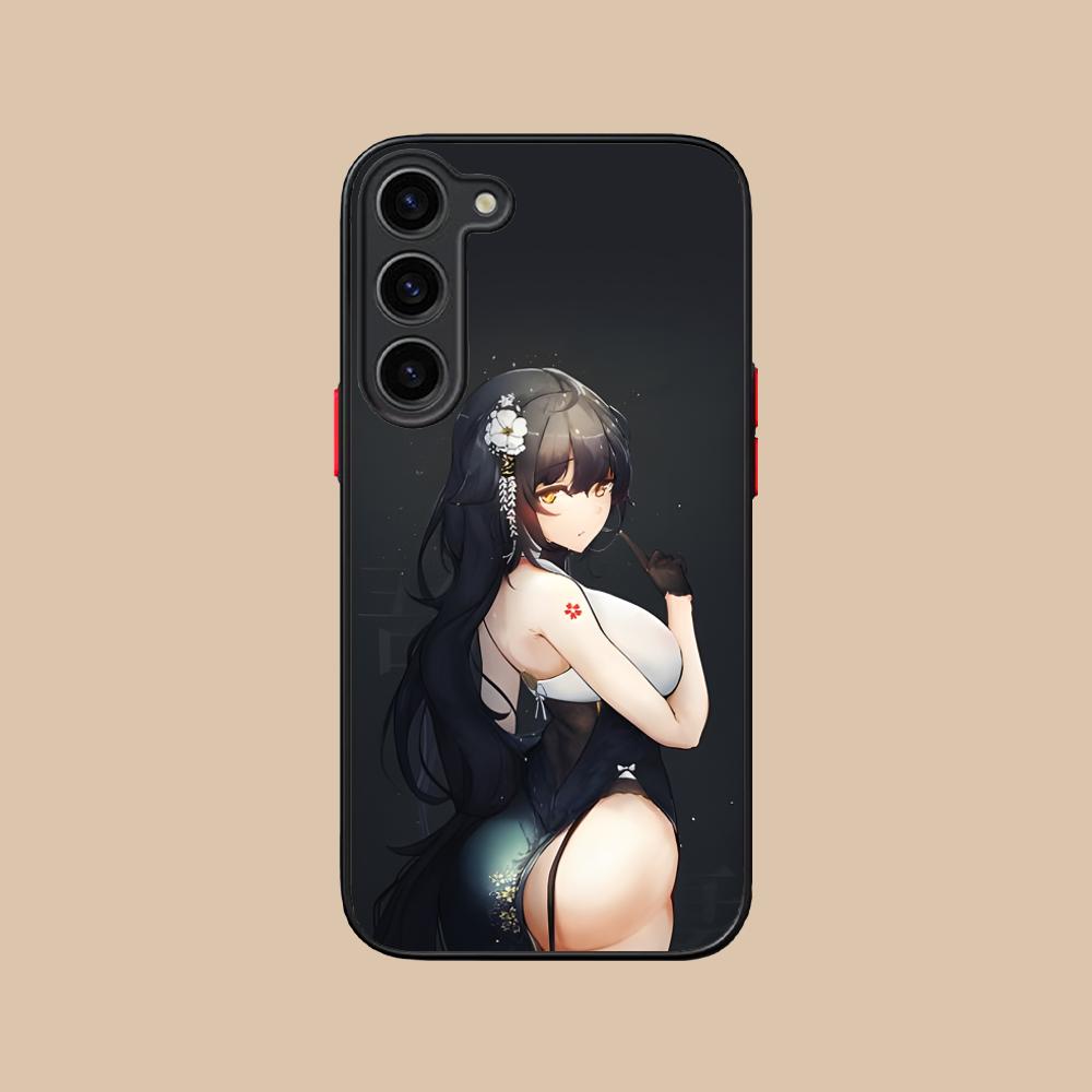 Azur Lane Azuma Mobile Phone Case for Samsung Galaxy S25 S24 S23 S22 S21 Plus FE Ultra Colour Silicone Protective Pretty Luxury
