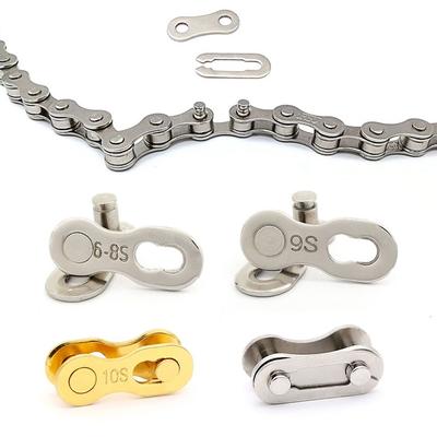 1 Pair 6-8/9/10/11s Road Magic Buttons Bicycle Connector Chain Lock Set Bike Joint Quick Master Link