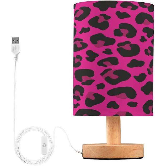 Onyx Marble Desk Lamp Stone Marbling Bedside Lamp Table Lamps Cylinder Nightstand Lamp for Bedroom Living Room Office Decor