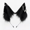 All Black Animal Ear Headband