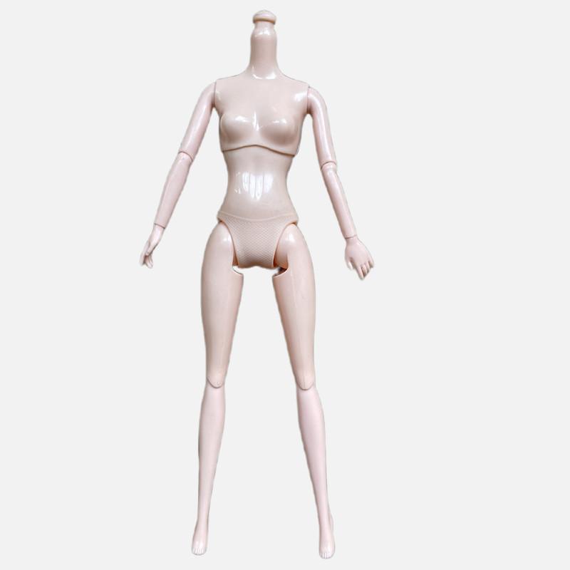 28cm Toys Joints Movable Nude Naked Male Female  Doll Body For 1/6 PP/FR/BABI Super Model Doll House DIY Body Doll Accessories
