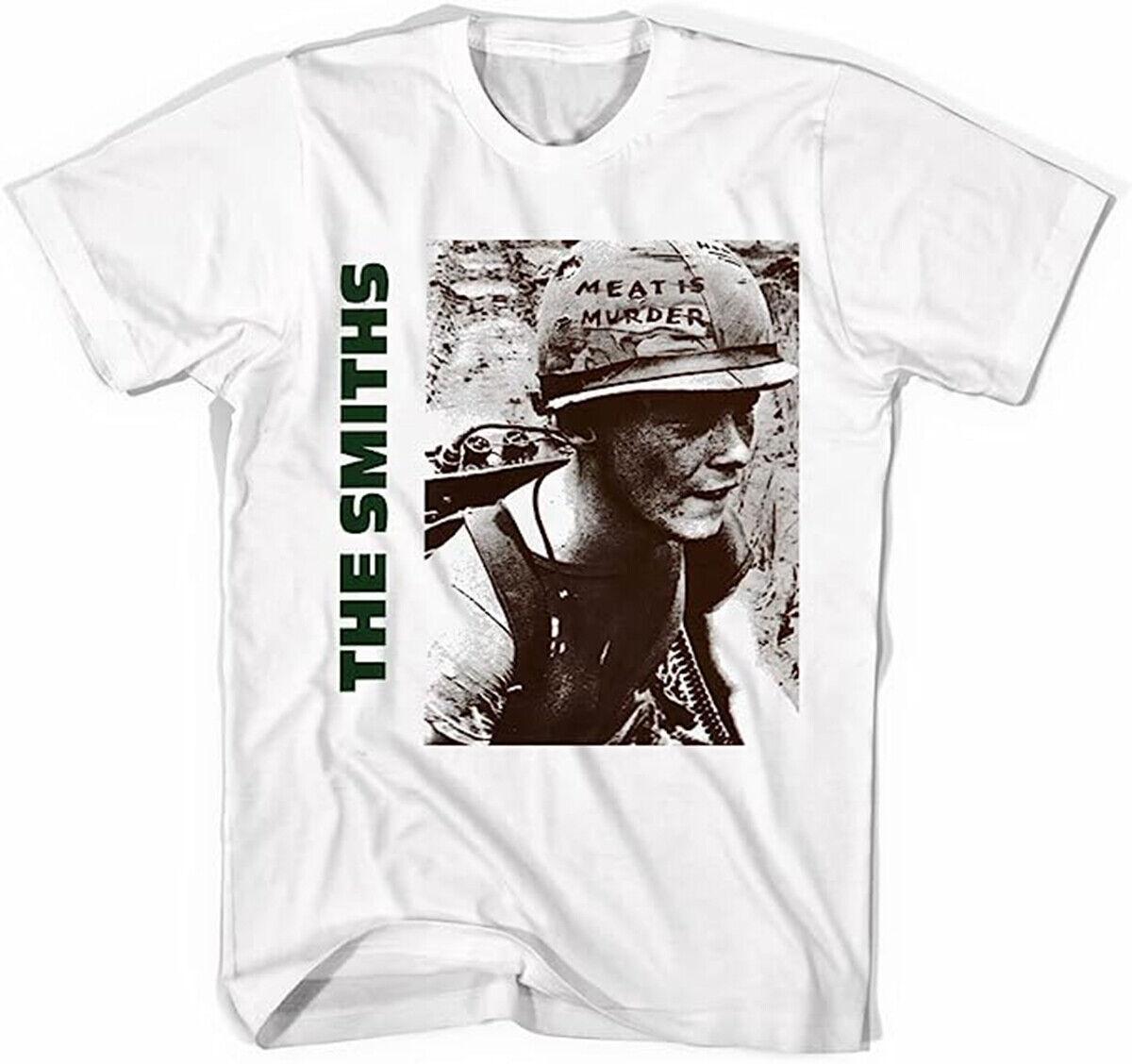 The Smiths Meat Is Murder Rock Band T-shirt T shirt Men Women Unisex Tshirt Tee S разноцветный