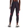 Under Armour Ankle Leg Shine Training Tight Color Block Fitness Pants Women pants Purple 1373938-541