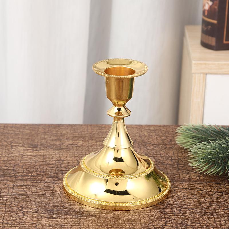 Elegant European Candlestick for Weddings, Candlelight Dinners, and Home Decor