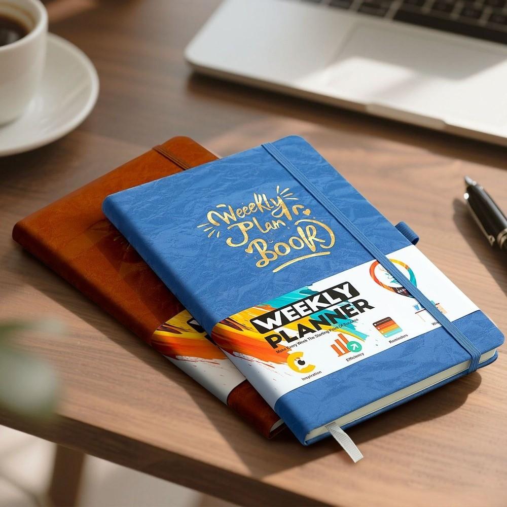 English Edition A5 Weekly Planner To-do List Personal Schedule Planner Cash Budget Book  Study Work