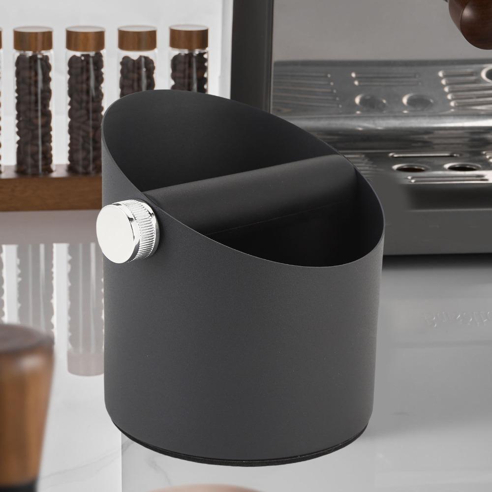 20-Puck Capacity Coffee Knock Box Coffee Grounds Bin Espresso Machine Accessories