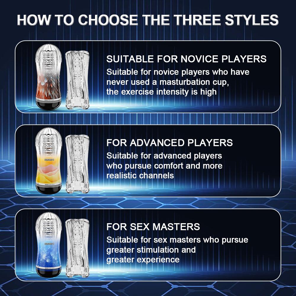 Male Masturbator Cup Soft Pussy Sex Toys Transparent Vagina Adult Endurance Exercise Sex Products Vacuum Pocket Cup for Men