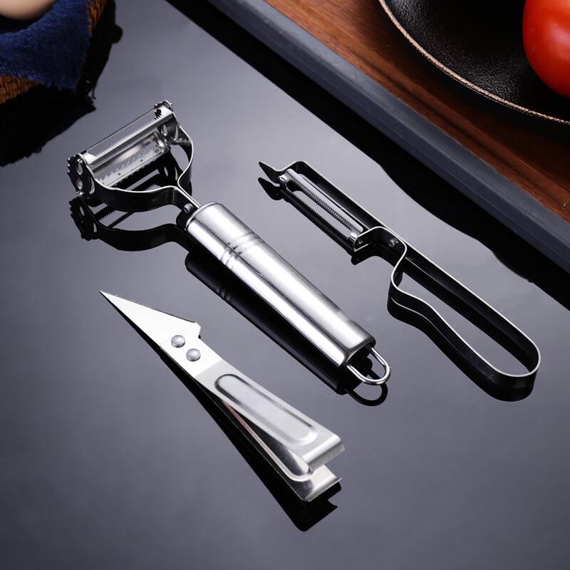 Wutuo 12-Piece Stainless Steel Multi-function Peeler Set