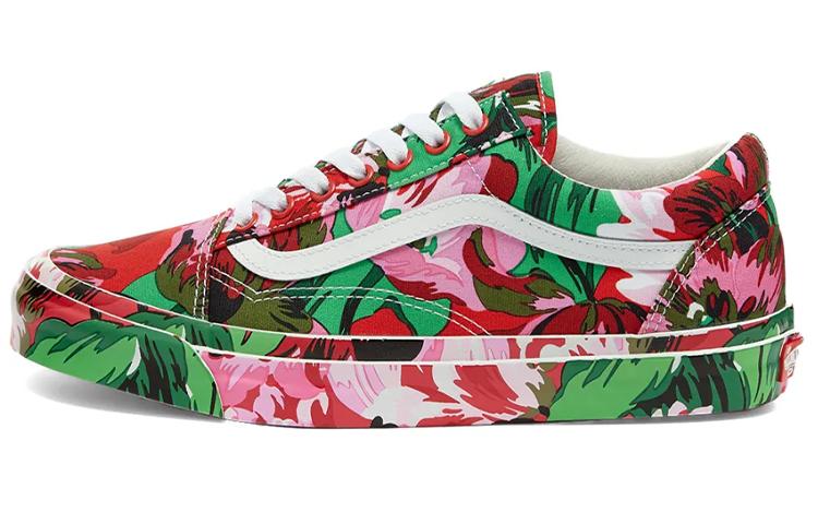 Vans Kenzo x Vans Og Old Skool Lx Цветочный Красный VN0A4P3X02G 36