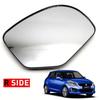 Cristal de Lente de Espejo Retrovisor Lateral Derecho Compatible con Suzuki Swift Hatchback 2012-2016