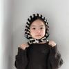 Korean Striped Color Block Children's Headscarf - Baby Warm Neck & Head Wrap Hat