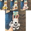 Charming West Plush Highland Terrier Keychain Perfect For Parties Celebrations And