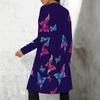 Plus Size Women Open Front Long Sleeve Loose Cardigan Soft Comfortable Everyday Outerwear