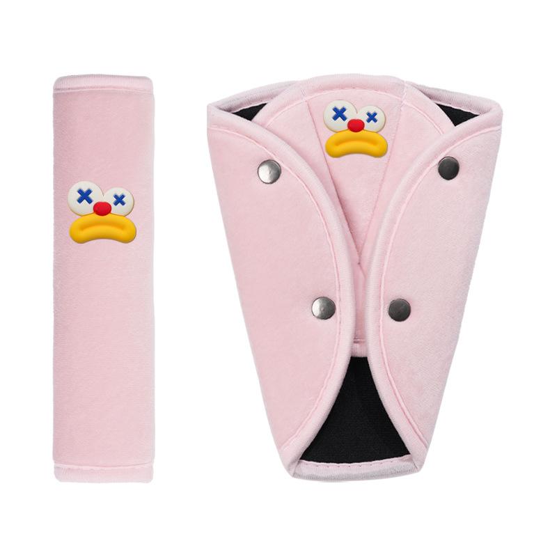 Car Seat Belt Shoulder Cover Children's Plush Comfort Car Shoulder Pad Car Anti-strangle Seat Belt Cover