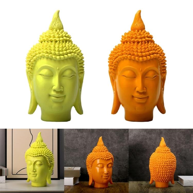 Practical Figures Ornament Resin Sculpture of  Head for Home or Office