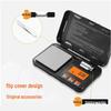 High-Precision Electronic Jewelry Scale - Pocket-Sized Tool for Gold & Carat Measurement