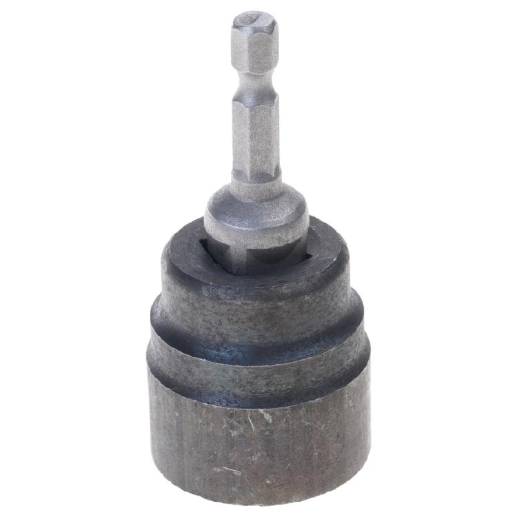 

Эргономичный адаптер с быстроразъемным гнездом для электродрели обеспечивает быструю поддомкрачивание ножницами и выравнивание 1