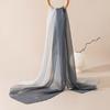 Long Silk Scarf Women Hand-painted Thin Shawl Versatile Elegant Fashion Accessory