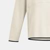 Under Armour Unstoppable Solid Color Casual Breathable Hooded Pullover Long Sleeve Sweatshirt Men Sweatshirt Peak-White 1383042-110