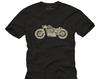 Oldtimer Tee Shirt for Dads Vintage Motorbike Motorcycle T-Shirts for Men Black S-XXXXXL