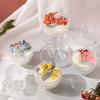 1Pc Dried Flower Aromatherapy Candle - Romantic Valentine's Day Gift, Soy Wax Essential Oil Fragrance Souvenir