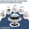 Insect-proof Bathtub Drain Stopper Pop Up Water Bouncing Core Wash Basin Drain Filter  Shower