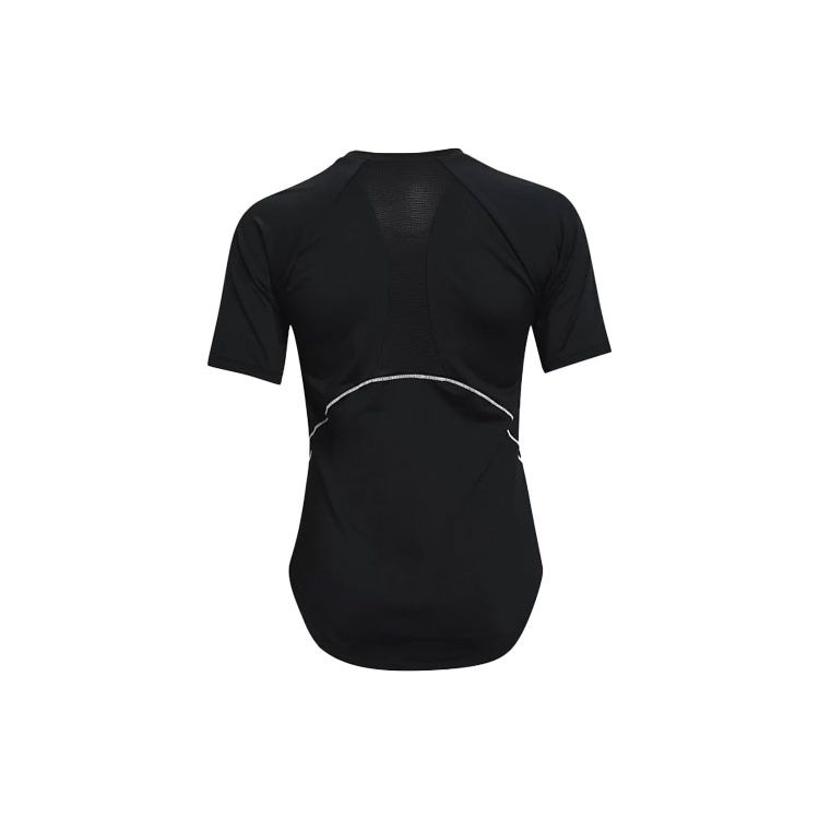 Under Armour Training Quick-Dry Breathable Knit T-Shirt Women Tops Black 1360864-001