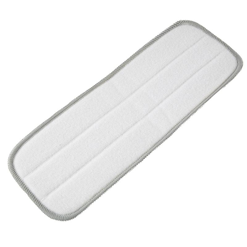 1 Pcs White Water Jet Mop Water Jet Mop Wood Carbon Fiber Cloth