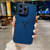 Luxury Cortex Deer Matte Phone Case For For Iphone 11 12 13 14 15 16 Pro Max Plus X Xs Max XR Bumper Cases Back Cover