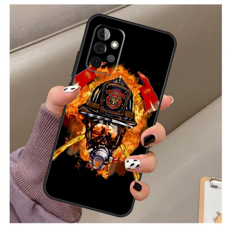 Héroes Bomberos Estuche Bombero Para Samsung Galaxy A56 A16 A26 A36 A06 A52 A53 A33 A13 A34 A54 A14 A15 A35 A55 A22 A32