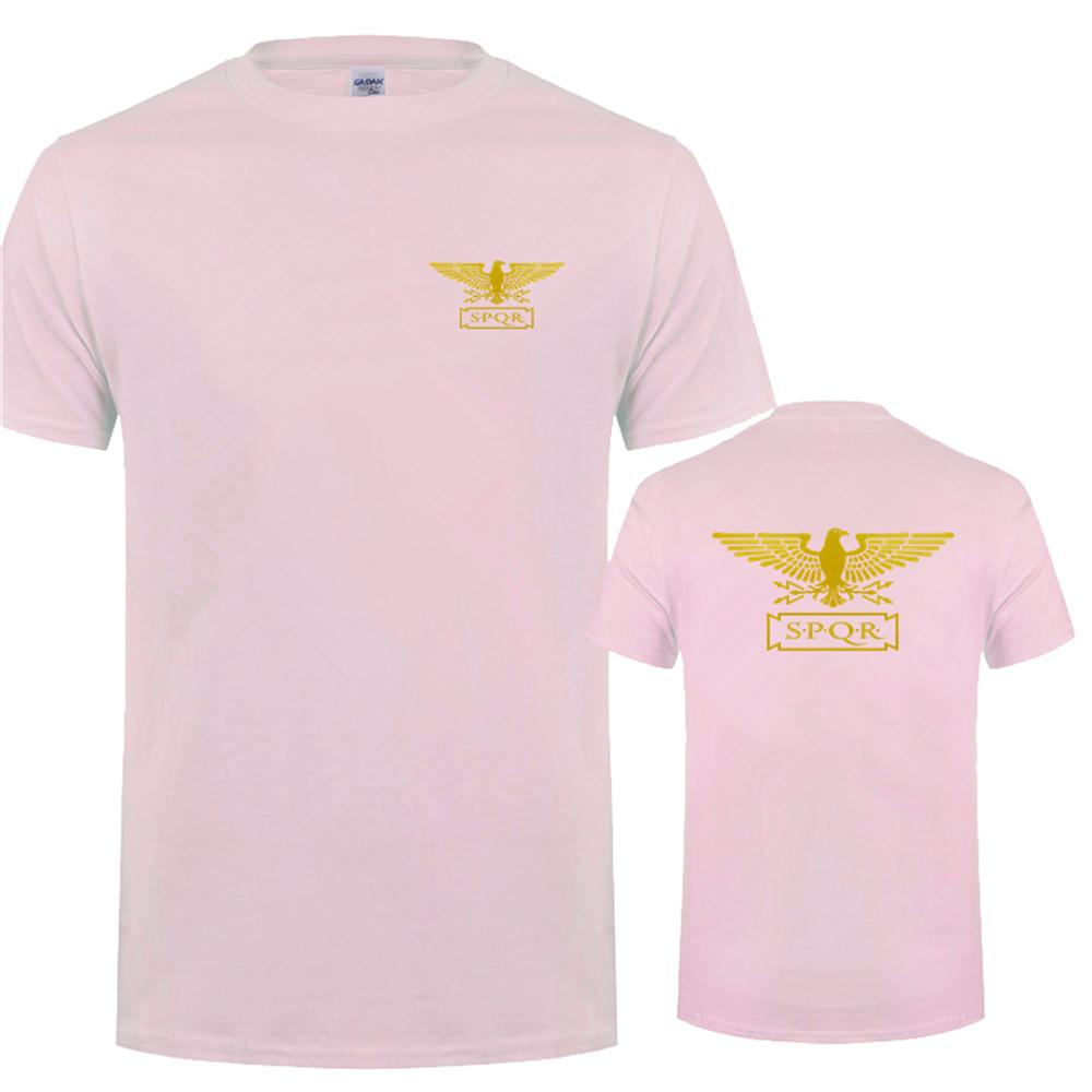 

Мужская футболка Новая Римская империя Летняя Хлопковая С Коротким Рукавом Крутая Футболка SPQR Мужская Одежда Топы DA-008 4XL