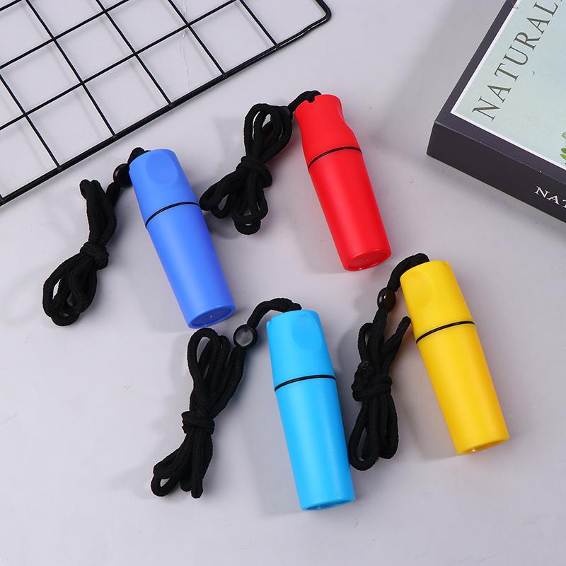 Practical Water Resistant Storage Tube With Lanyard Portable Storage Case For Coins And Cash For Beach And Hiking Rafting
