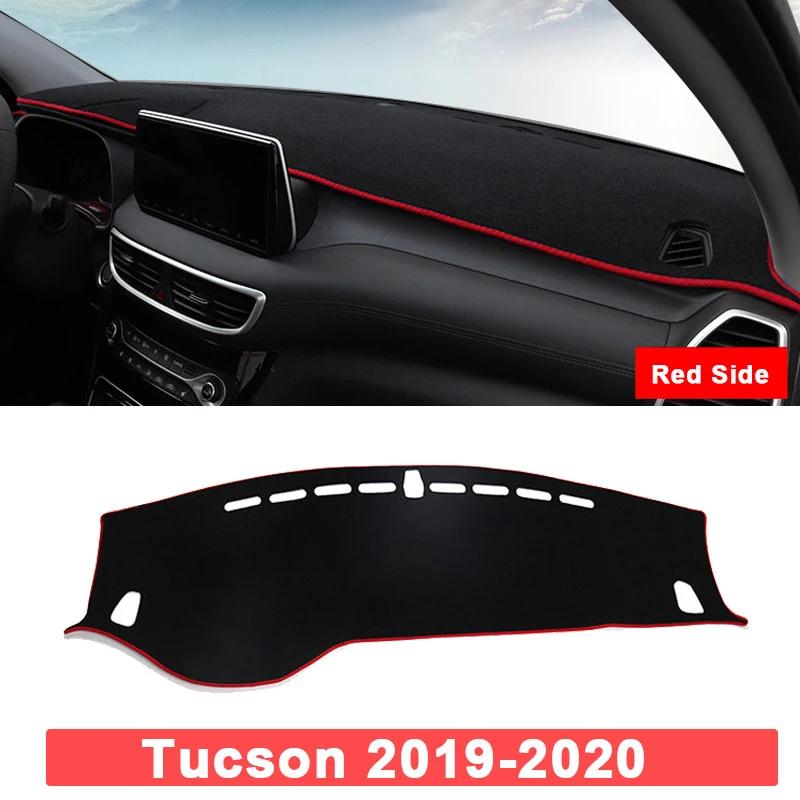 Car Dashboard Avoid Light Pad trument Platform Cover Mats Carpets LHD For Hyundai Tucson 2015-2017 2018   Accessories