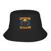 Hip Hop Tung   Sahur Italian Brainrot Meme Bucket Hats Unisex Lightweight Outdoor Sport  Fishing  Sun Hat