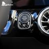 Carbon Fiber Engine Start Stop Button Cover for Mercedes Benz A Class W177 GLB X247 CLA AMG Interior Trim 2019-2023