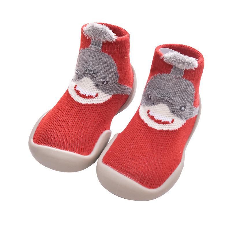 Soft Bottom Toddler Shoes - Cute Animal Pattern, Anti-Slip Socks for Boys & Girls