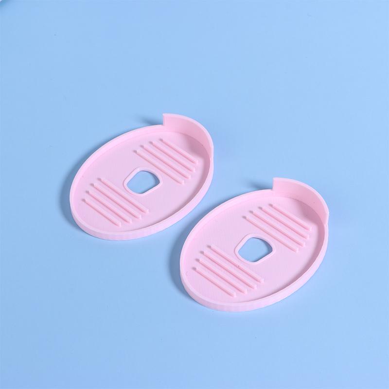 2Pcs Electric Toothbrush Charging Protective Mat Durable Drain Tray Waterproof Base Mat Electric Toothbrush Charging Accessories