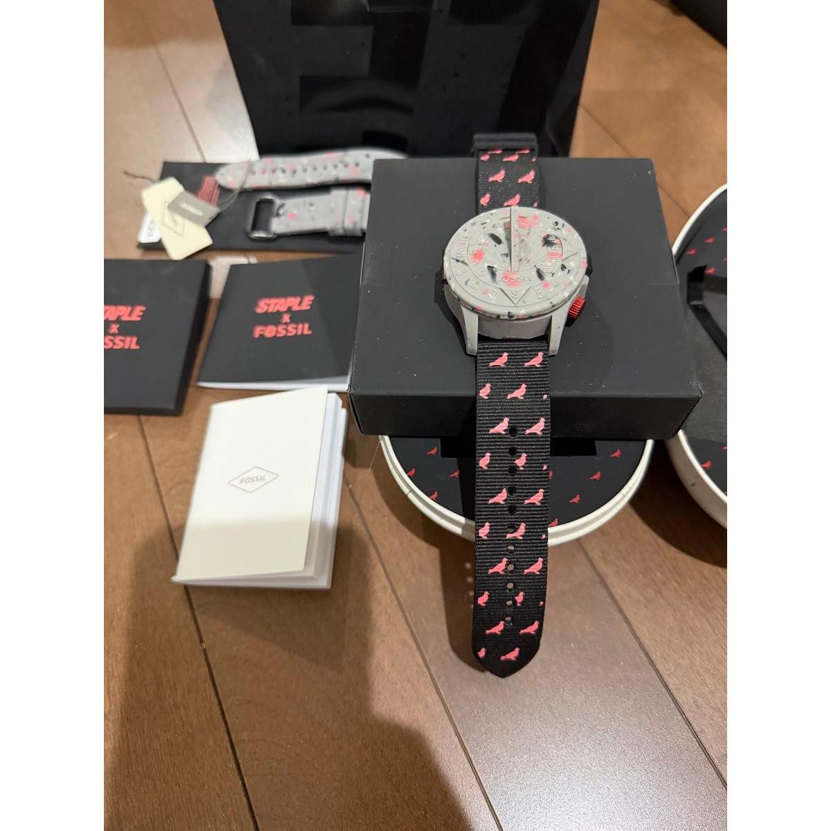 Used STAPLE x FOSSIL watch