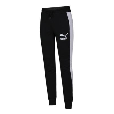 (WMNS) Iconic T7 Track Pants 'Black' Women's 599905-01