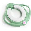 OKBABY Pinguo Soft - Réducteur De Toilette Moelleux Pour Enfants, Avec 2 Poignées - Vert