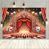 1 Piece. A Vibrant Circus Stage, Suitable for Wedding Entrances and Room Decorations. It Is Easy To Set Up.,fcl