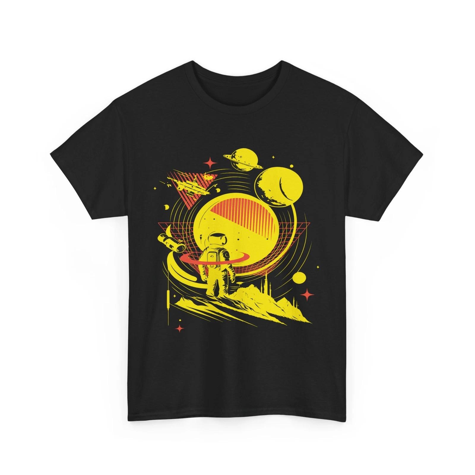 Astronautics T-Shirt | Space Traveler & Galactic Explorer Tee 3XL