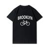T-shirt Grafica Harajuku Vintage Anni '90 Magliette Donna Brooklyn Estive Oversize Streetwear Top Gotici Punk
