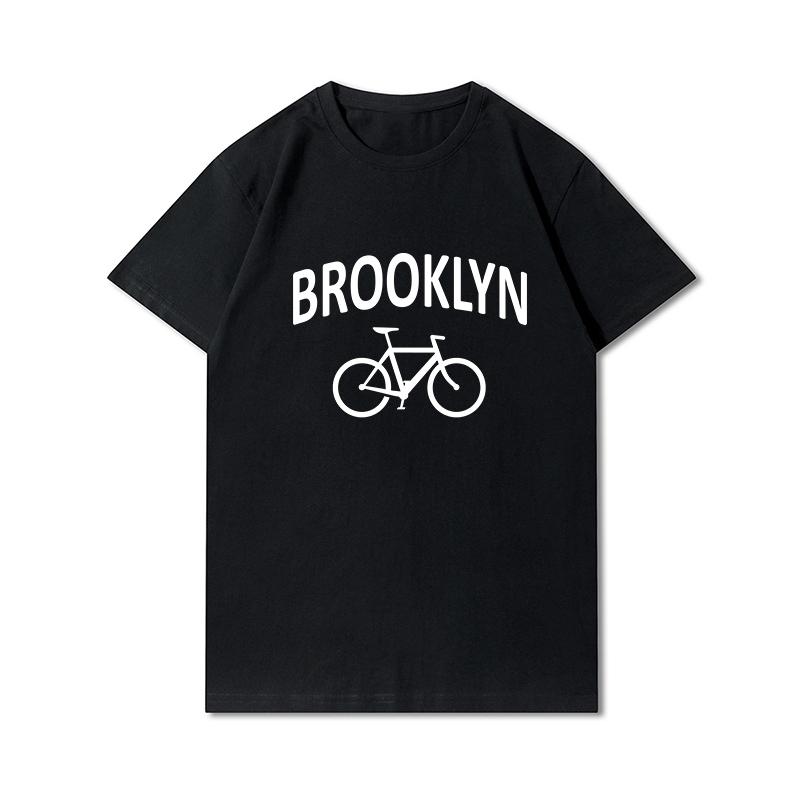 T-shirt Grafica Harajuku Vintage Anni '90 Magliette Donna Brooklyn Estive Oversize Streetwear Top Gotici Punk